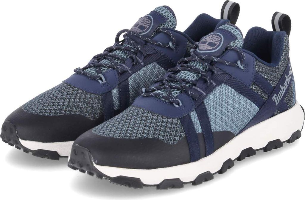 Timberland Herren Low Sneaker WINSOR TRAIL Dunkelblau Textil Größe: 42