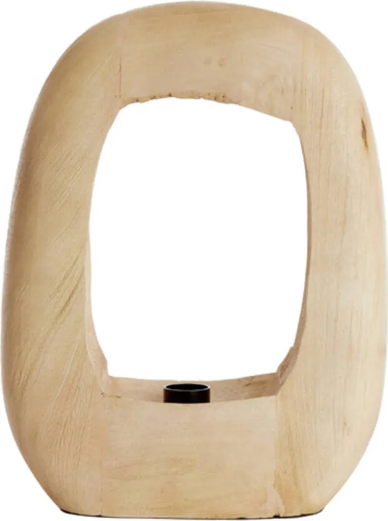 Base Lampada Legno Kelafo Light & Living 7041182 - Naturale E27 40cm