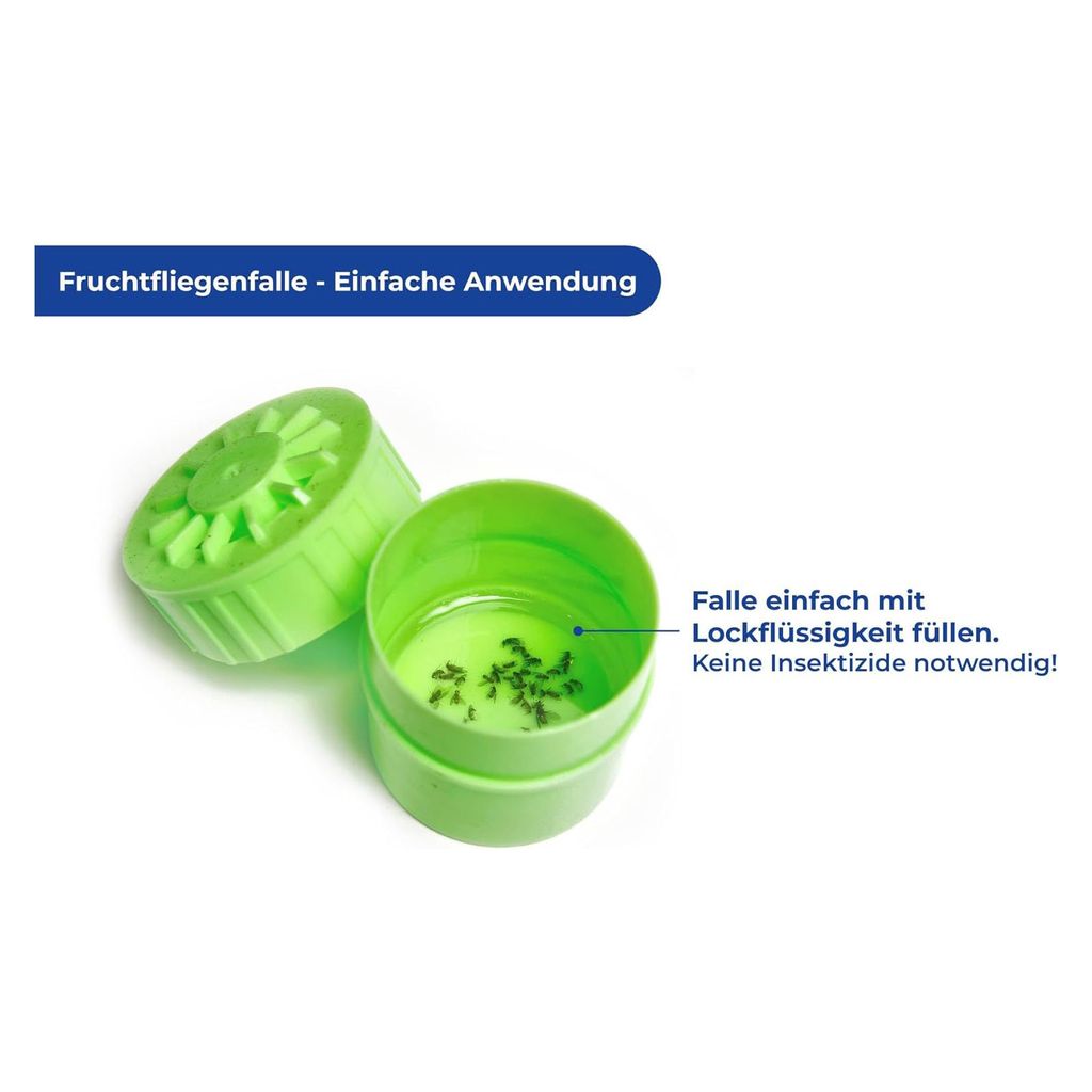 GARDIGO® 2er-Set Fruchtfliegenfalle / Obstfliegenfalle In Fruchtform 227014891844 - Foto 4