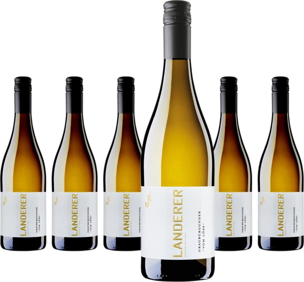 6 x Landerer Grauburgunder vom Löss trocken Produktbild 
