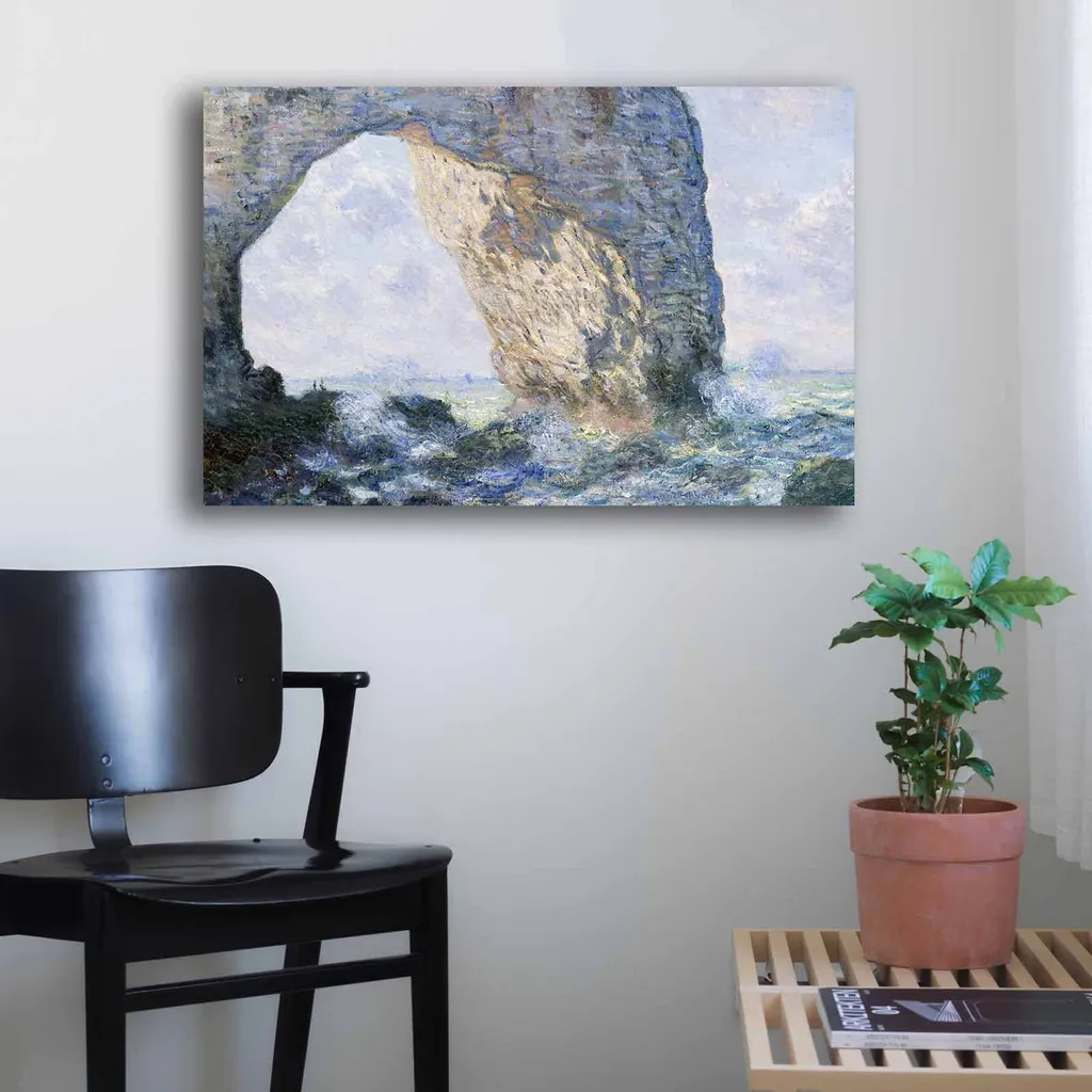 Quadro su Tela Wallity 45x70 cm Claude Monet - Arredo Moderno Colorato