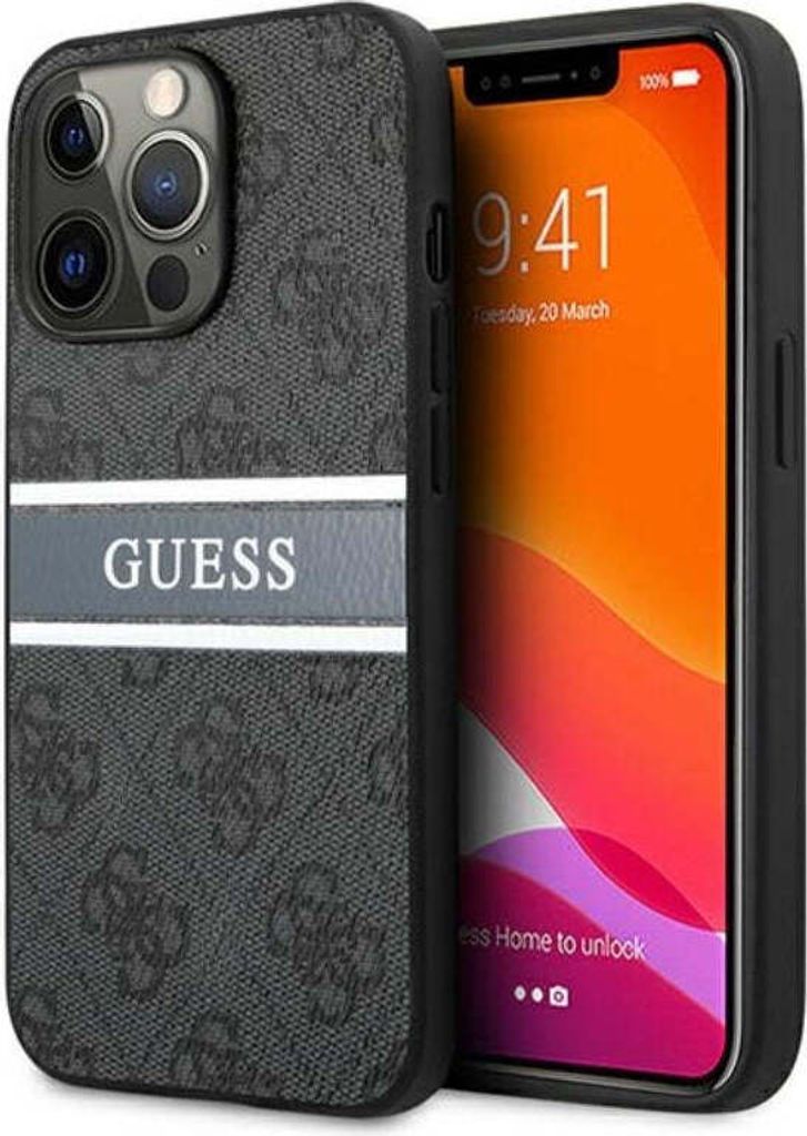Guess Guhcp13L4Gdgr Custodia rigida 4G Stripe per Iphone 13 Immagine del prodotto 