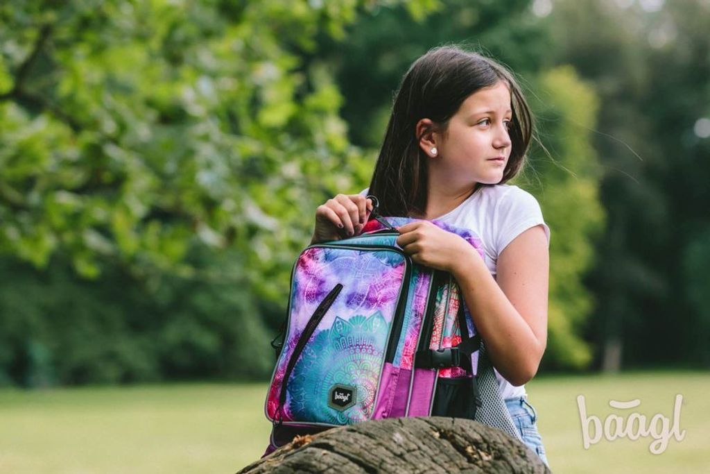 Baagl Schulrucksack für Mädchen mit Laptopfach und Produktbild 15