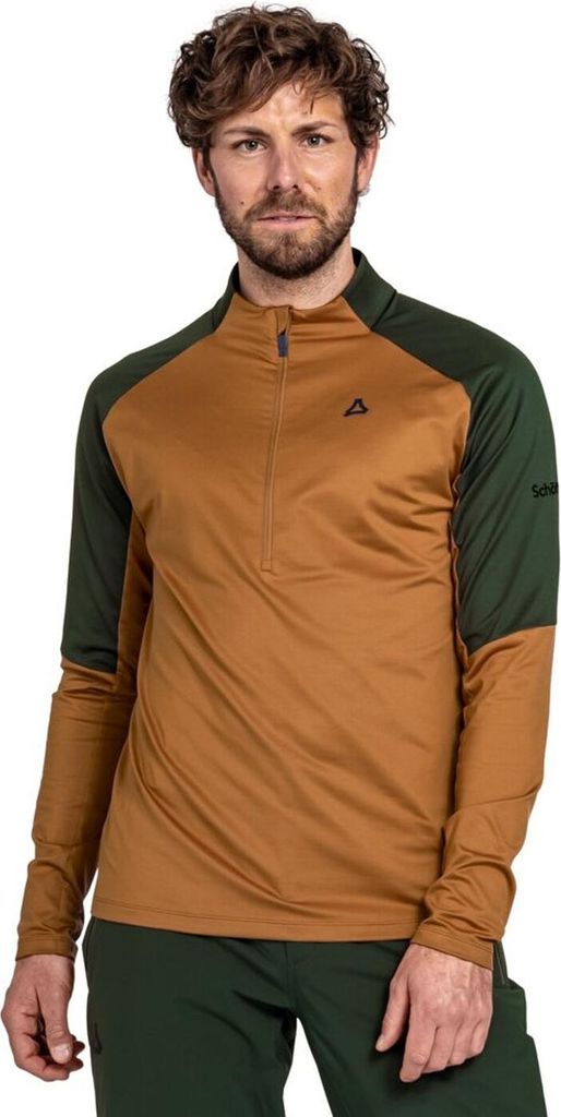 SCHÖFFEL Longsleeve Style Safoon MNS CARAMEL CARAMEL 56