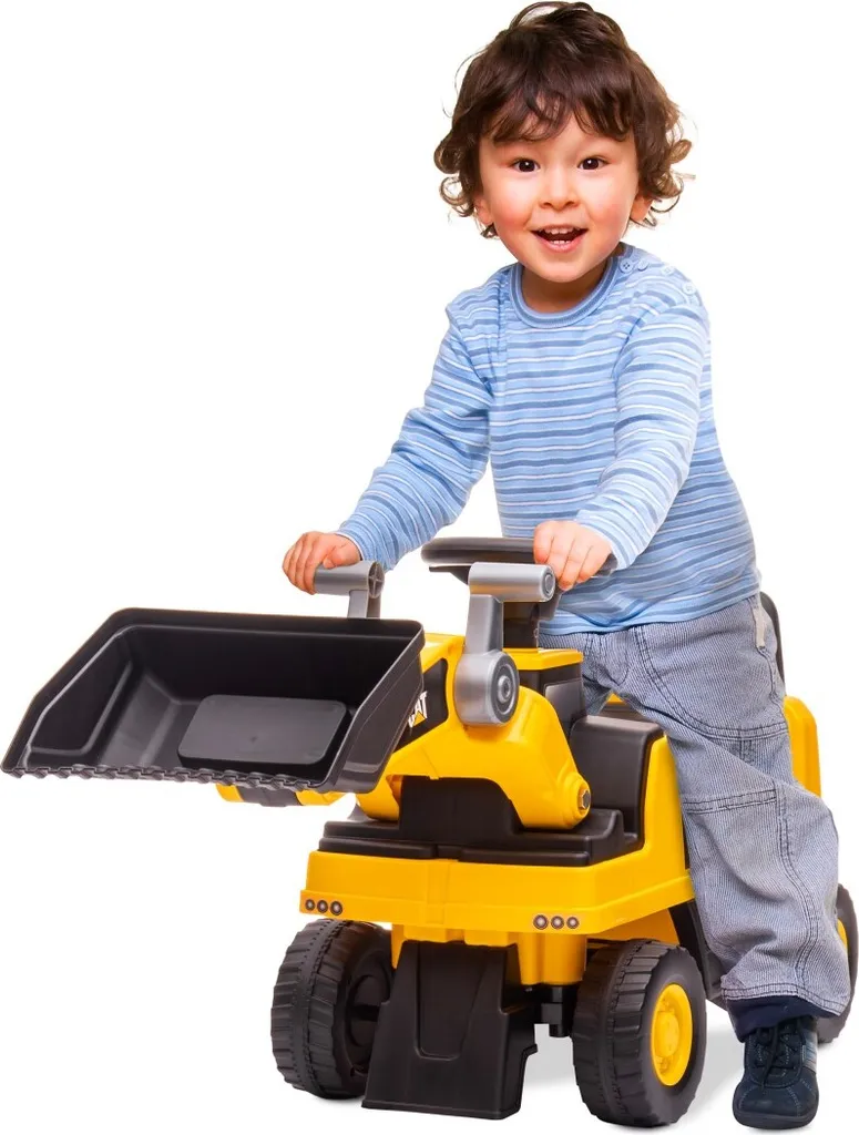Jouet de Chantier CAT pour Enfant de 1 an Porteur Évolutif et Musical