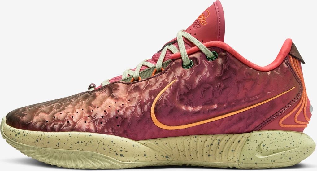 Nike LeBron 21 "Queen Conch", Rot/Orange, Größe: 48,5