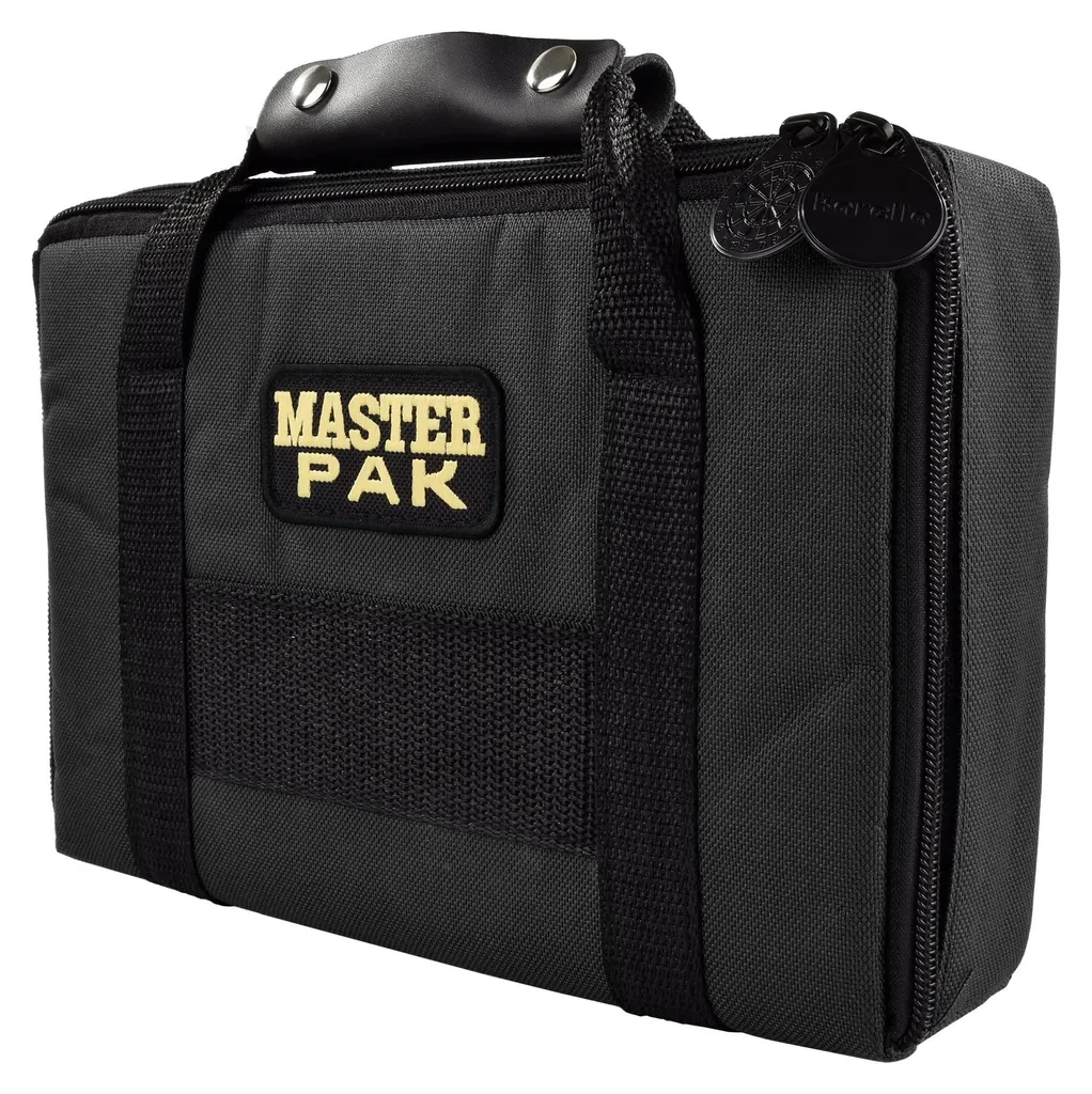 Sac à fléchettes Master Pak noir Karella avec rangements multi-poches