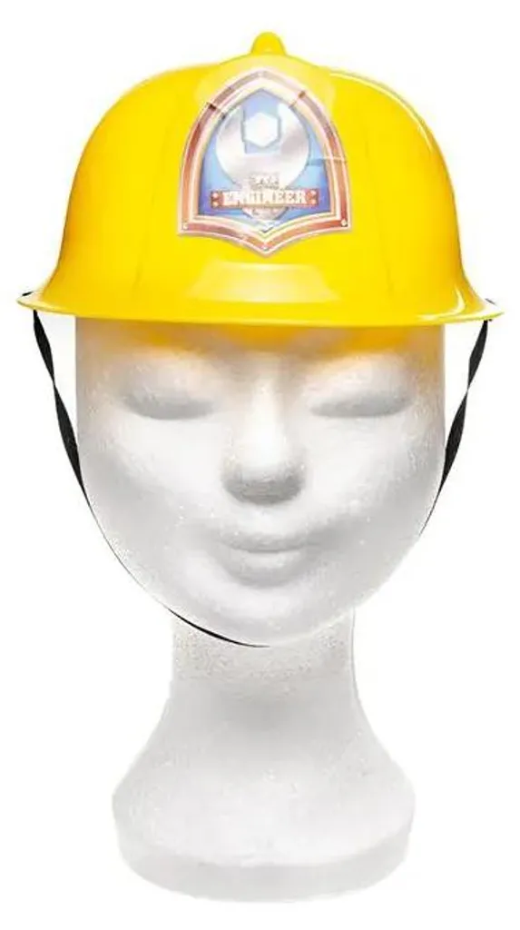 Casque de protection BTP modèle ProV2 jaune avec visière courte intégrée