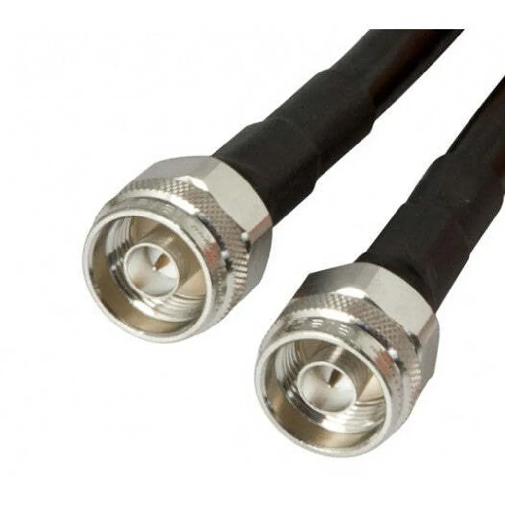 Câble Coaxial Antenne N-Type Mâle RF400 RG-8 Longueur 7m pour Réseau Sans Fil