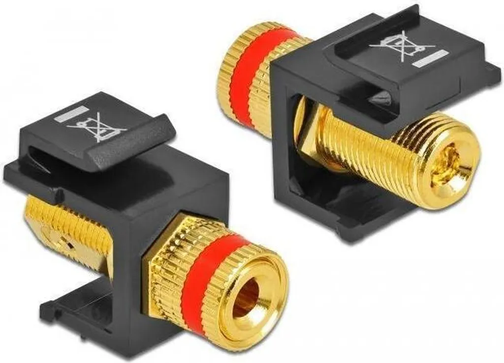 Module de connexion Keystone pour haut-parleur borne filetée couleur