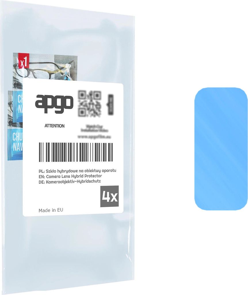 apgo 4 Stück Linsenschutz Kamera Schutzglas für Xiaomi 11T Kameraschutz, 9H Kameraobjektiv Camera Lens Protector