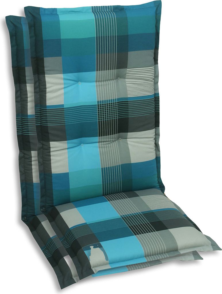 GO-DE Textil, Sesselauflage Mittellehner, 2er Set, Farbe: Produktbild 