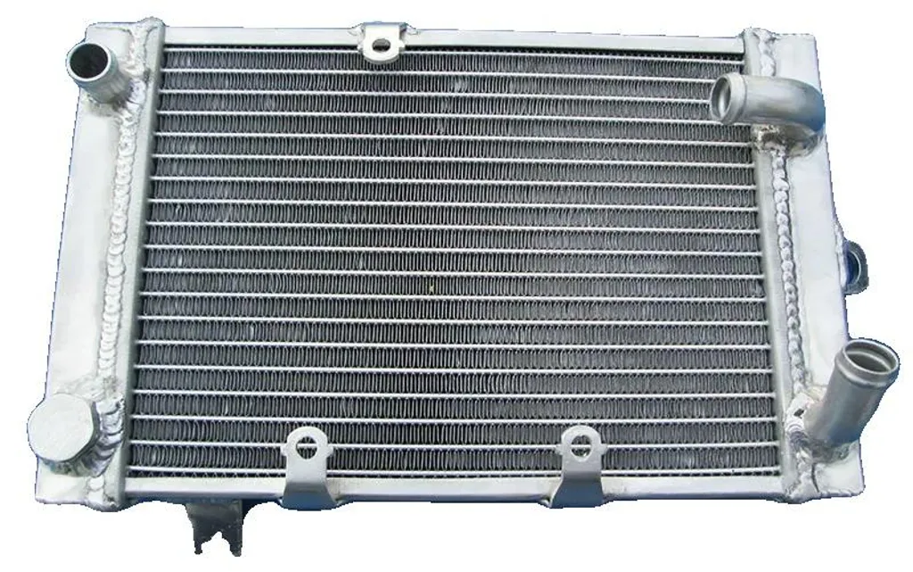 Radiateur alu pour SUZUKI BURGMAN AN 400 K3 de rechange moto argent