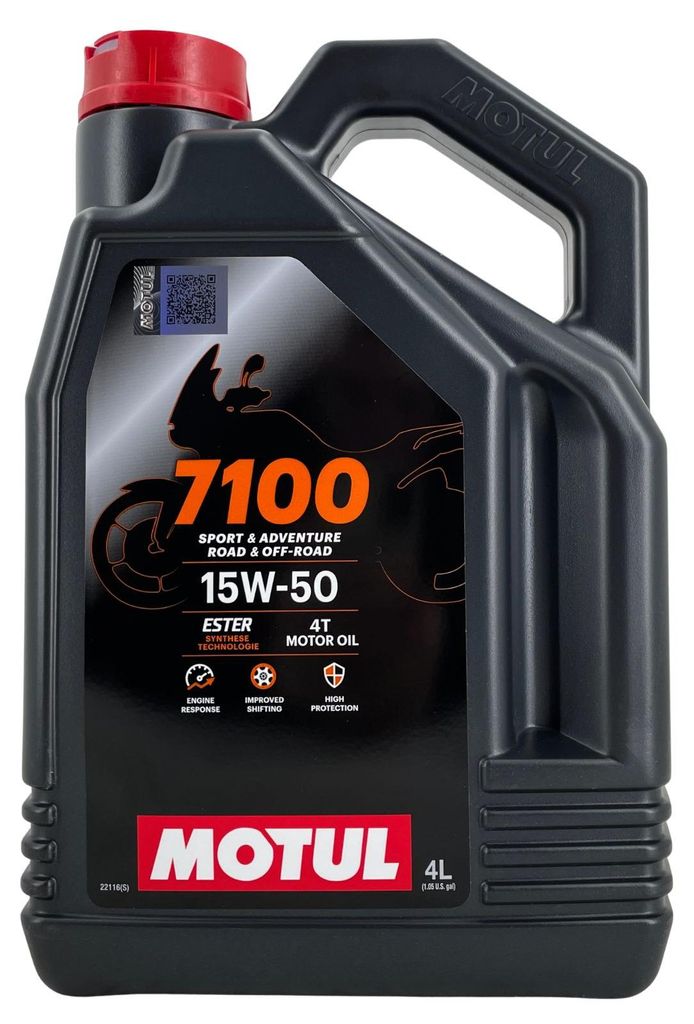 Motul 7100 15W-50 4T 4 Liter (109385) Produktbild 