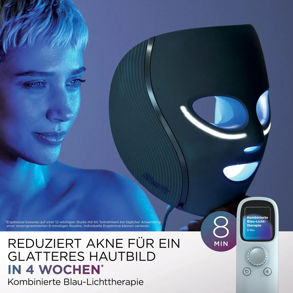 Masque de Luminothérapie LED Shark CryoGlow - Soin Visage Multi-Action - 6