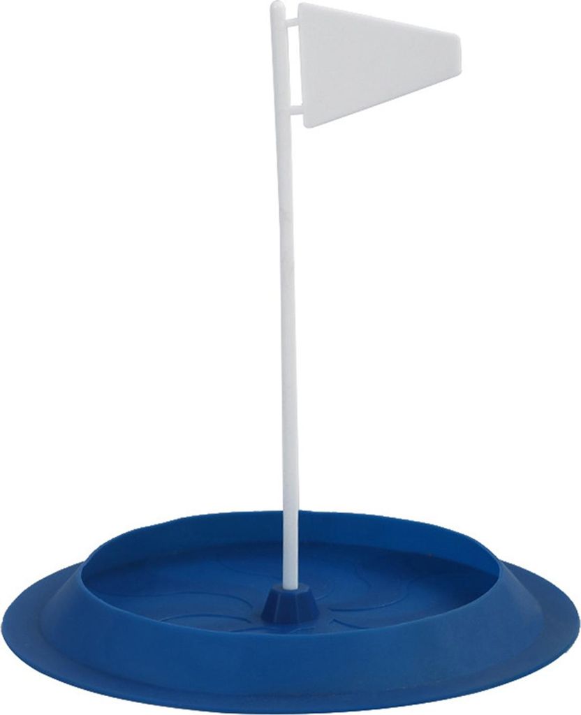 Golf-Putting-Cup mit Flagge, Silikon-Golf-Loch-Cup, Golf-Putting-Trainingshilfe für drinnen und draußen, für das Üben zu Hause und im Hinterhof