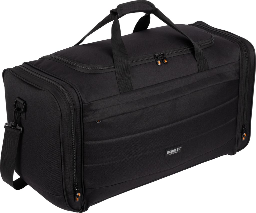 40 L Reisetasche Saunatasche Sporttasche Fitnesstasche BLACK (20737)