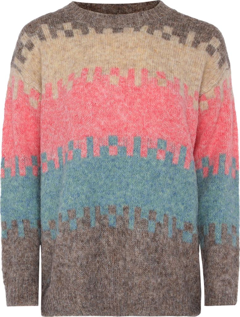 Jalene damen pullover - mehrfarbig, XS/S