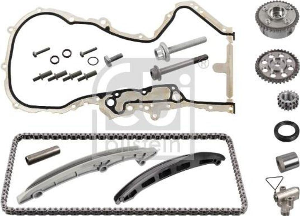 FEBI BILSTEIN 173930 Steuerkettensatz OE 03C109158H kompatibel mit Beetle, SLR