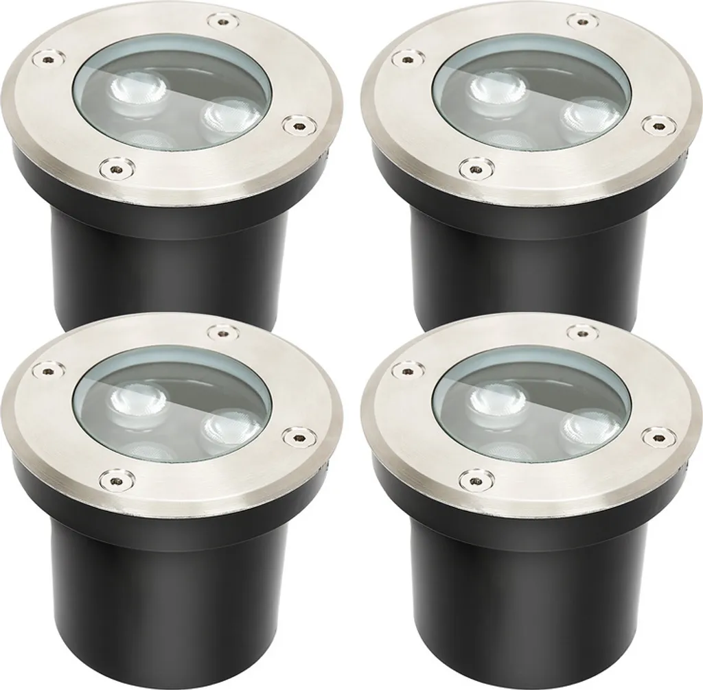 Spot de sol LED Wolketon IP67 : Éclairage Extérieur Puissant et Durable