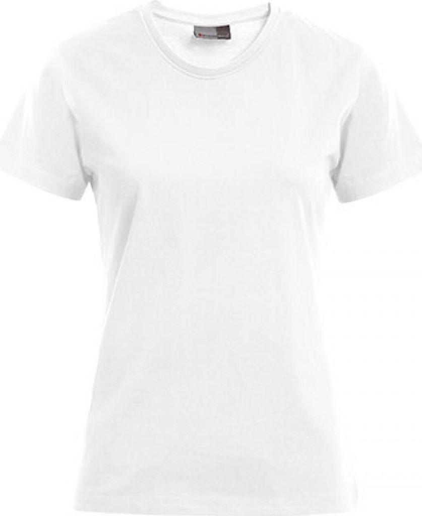 Premium T-Shirt Damen, Weiß, S