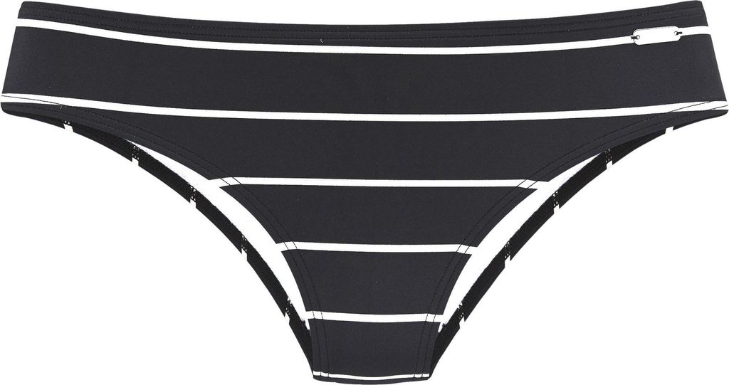 Bench Bikini-Hose schwarz gestreift Größe 34