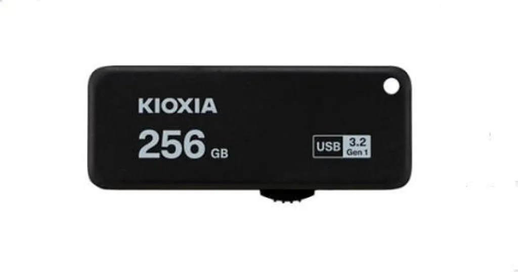 Clé USB 256 Go Kioxia U365 : Fini les Problèmes de Stockage USB 3.2 Noir