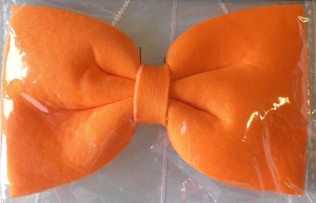 W53520-07 orange Damen Herren Schaumstoff Fliege Theater
