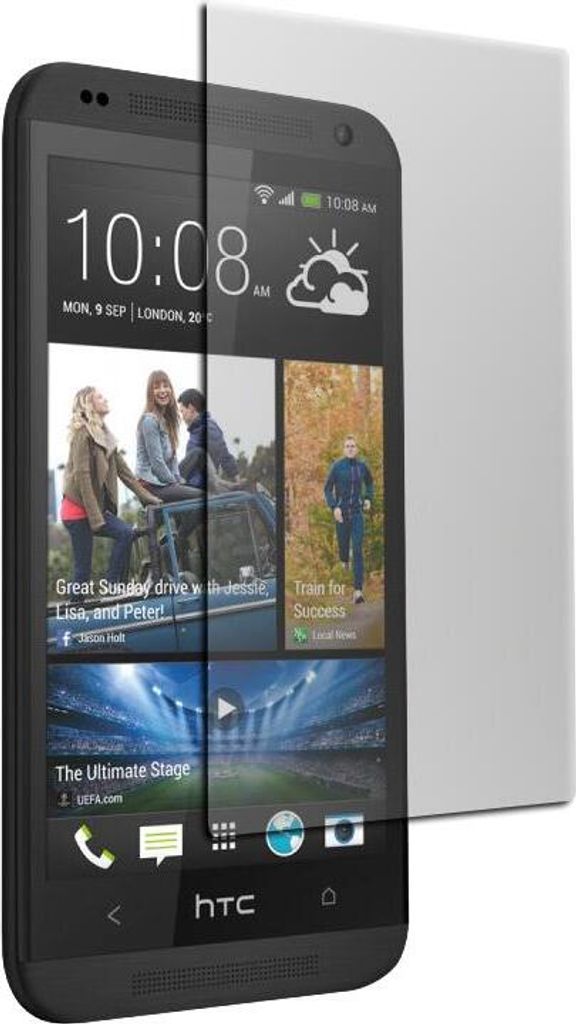 2er-Pack PhoneNatic Displayschutzfolien klar kompatibel mit HTC Desire 601