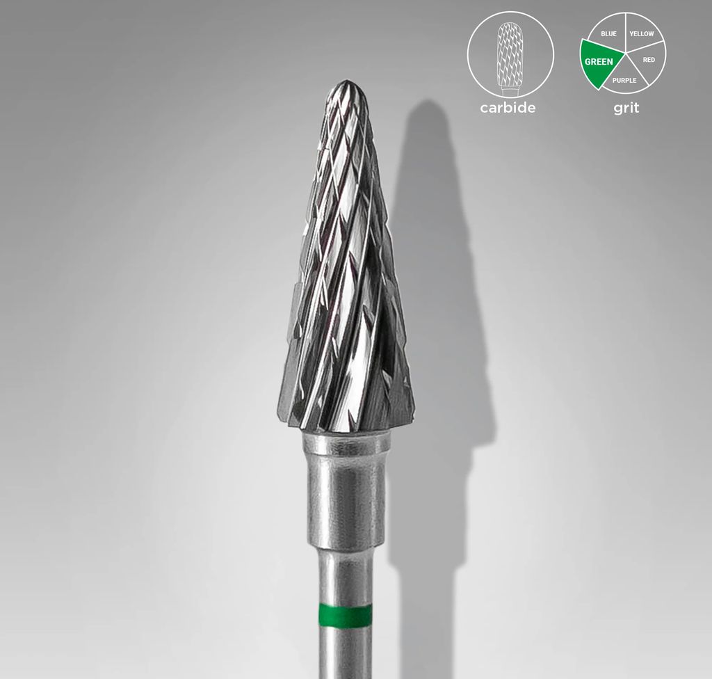 Staleks Grüner Hartmetallfräser 6 mm/14 mm Produktbild 