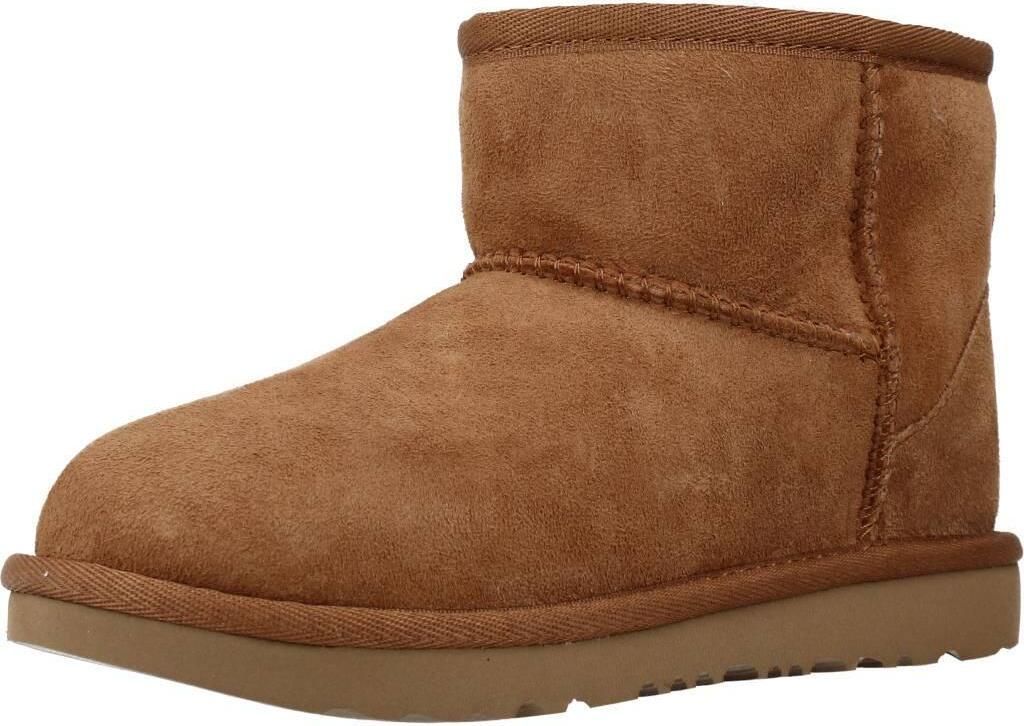 E7768 stivale bimba CHESTNUT UGG K CLASSIC MINI scarpe boot kid girl