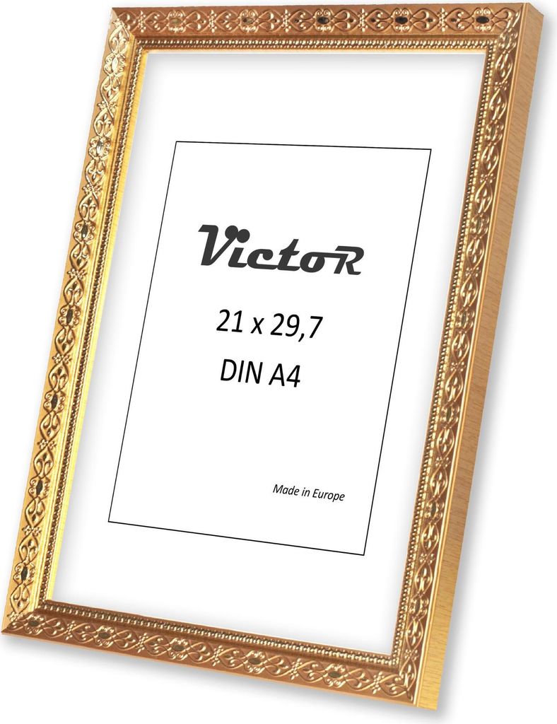 Bilderrahmen "Vermeer" - Farbe: Gold - Größe: 21 x 30 cm