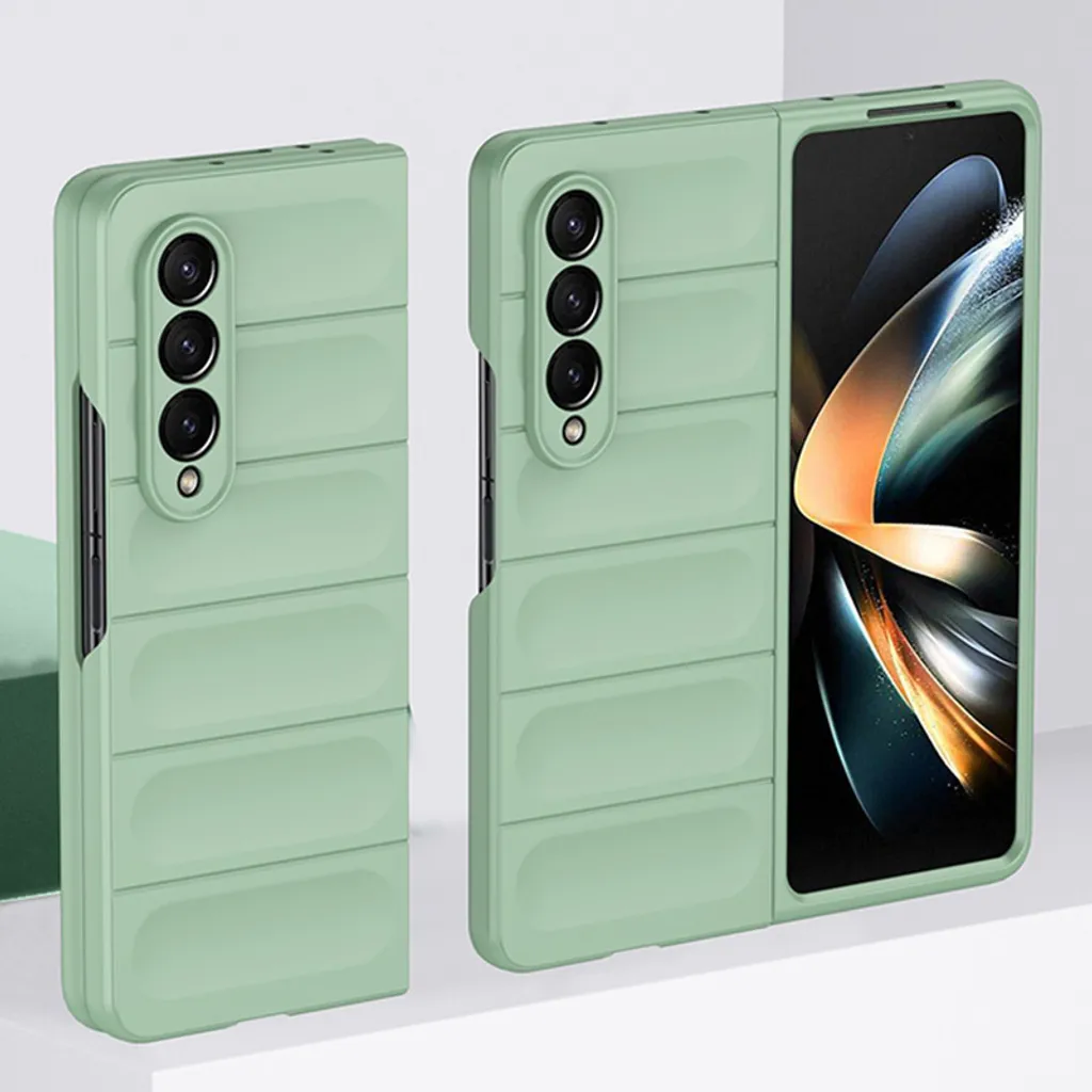Custodia Samsung Galaxy Z Fold 4 5G - Silicone Premium Verde