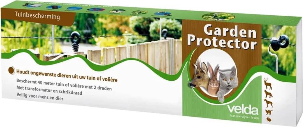 Stop aux hérons et chats au bassin avec Velda Garden Protector complet