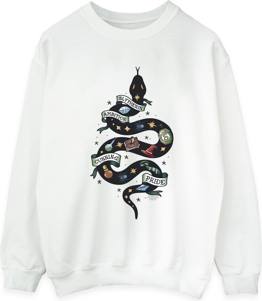 Harry Potter - "Slytherin" Sweatshirt für Damen BI21507 Produktbild 
