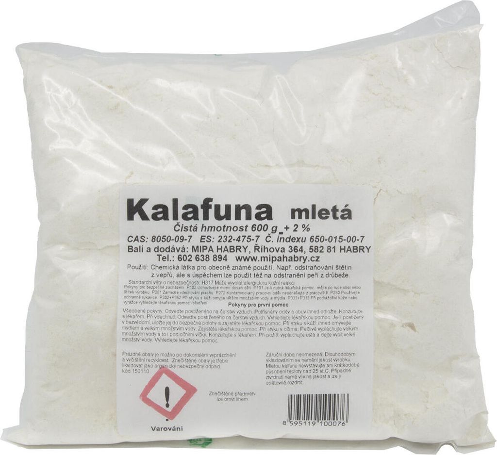 Kalafuna moulu 600g pour l'élimination des soies Image du produit 