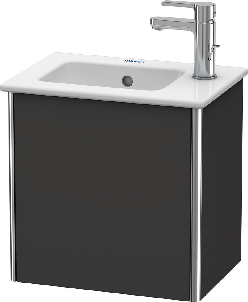 DURAVIT XS4170L8080 Waschtischunterbau XSquare, 1 Tür, li