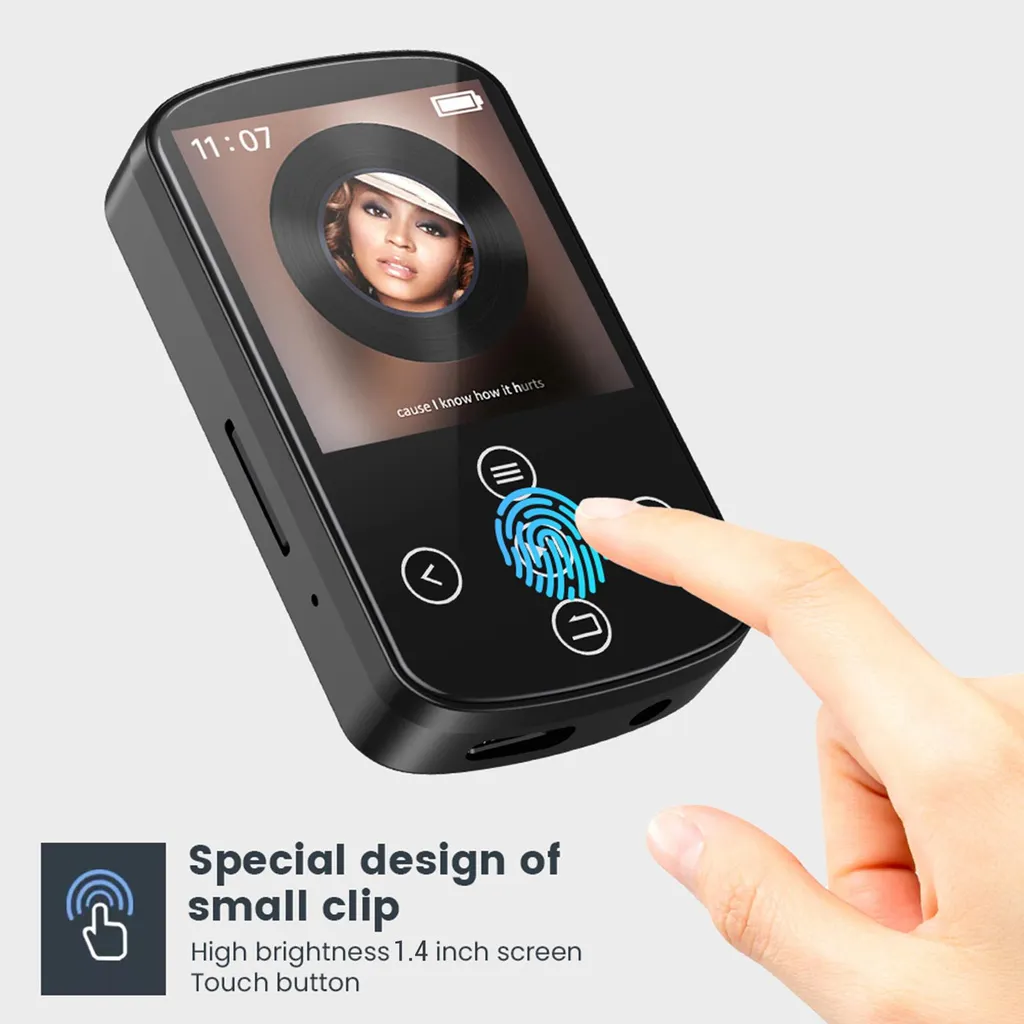 Lecteur MP3 Bluetooth 5.4 Léger à Clip : Libérez votre Smartphone