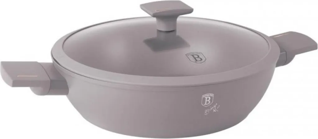 Casserole Anti-adhésive 30cm Titane Berlinger Haus Fini les Aliments qui Collent