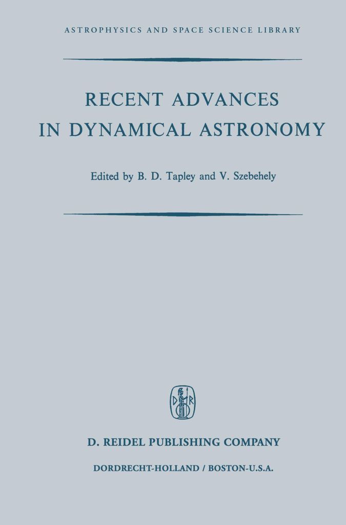 Recent Advances in Dynamical Astronomy