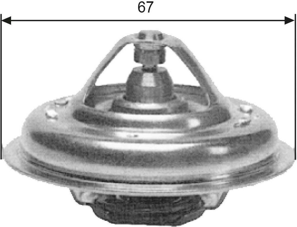 GATES Thermostat Kühlmittel 85°C passend für PEUGEOT 309 II Produktbild 