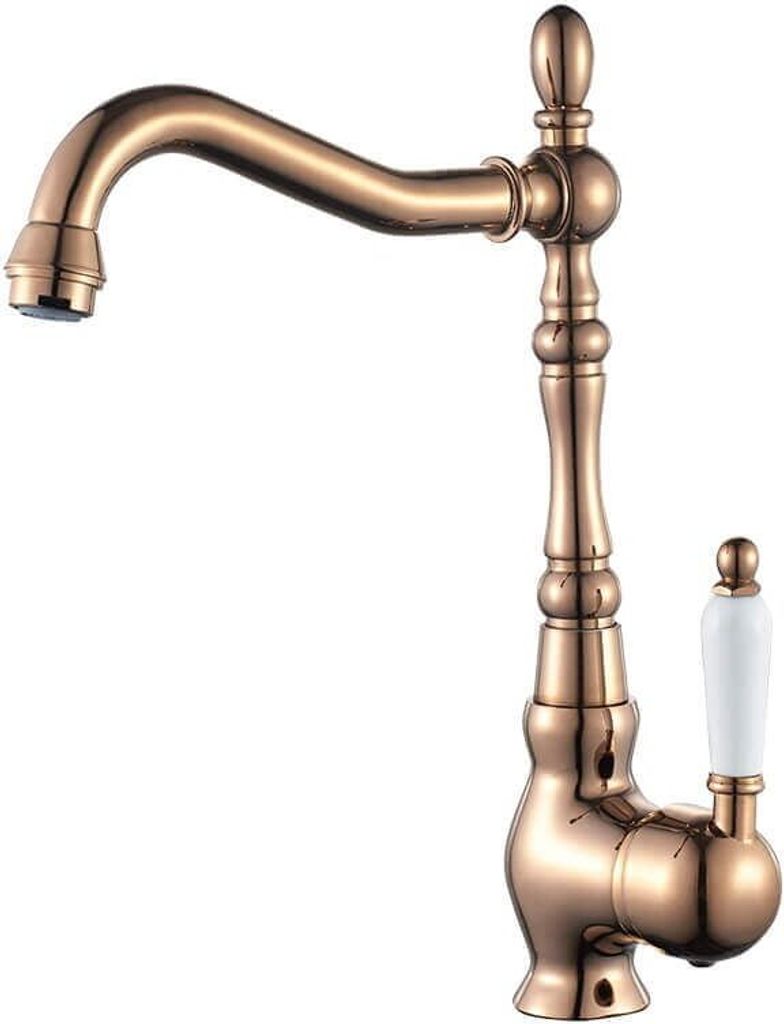 Miscelatore per lavello verticale di design con bocca a L, Immagine del prodotto 