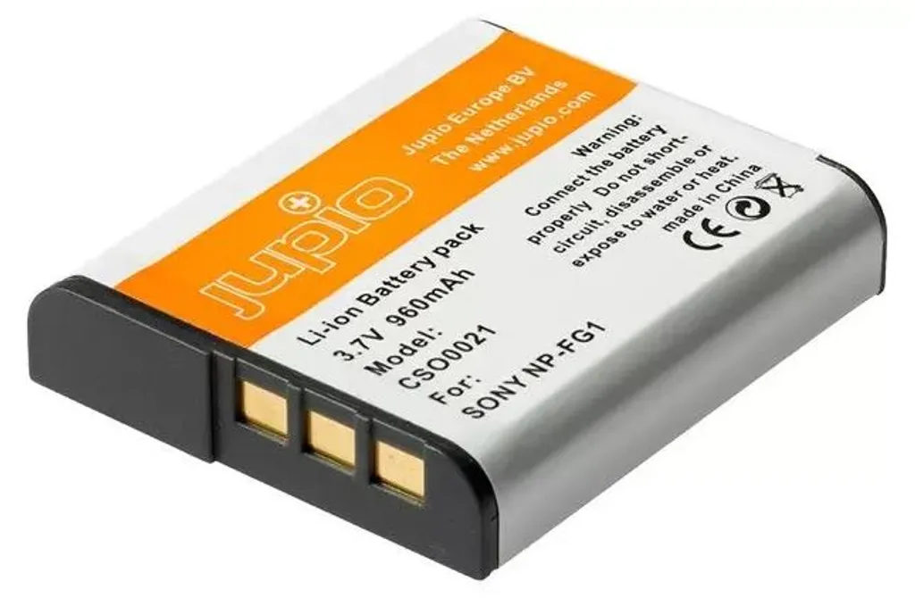 Batterie Type NP-FG1 Jupio 950mAh Haute Performance pour Sony G Series