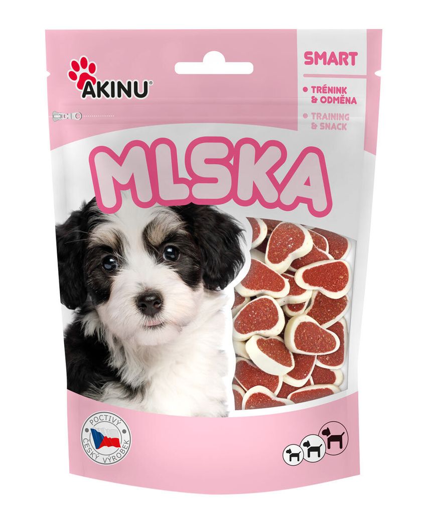 Akinu MLSKA Kotletky pamlsek pro psy 100 g Obrázek produktu 