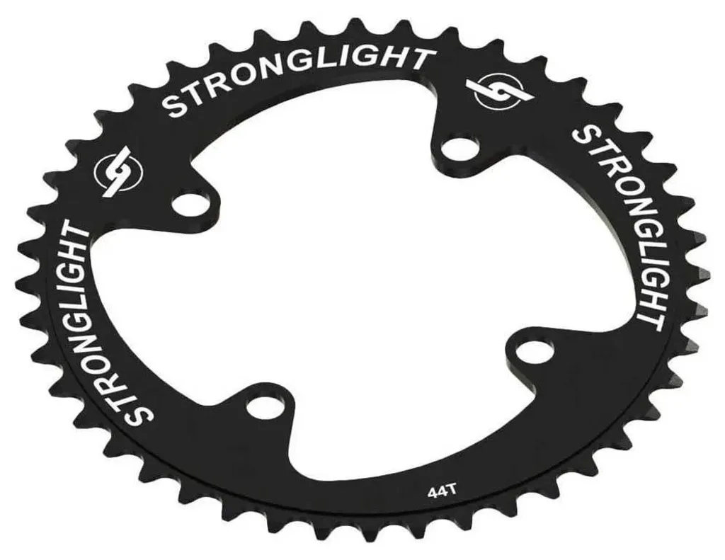 Plateau Stronglight BMX Race 104 mm 44Z - Évitez les Sauts de Chaîne