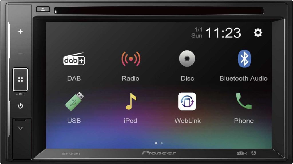 Pioneer AVH-A240DAB Produktbild 