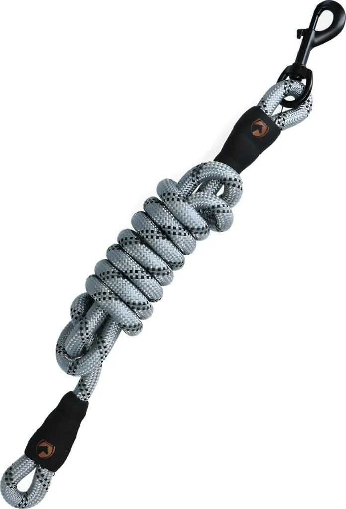 Corda Führstrick Exclusive Reflective Grigia - Sicurezza Kerbl