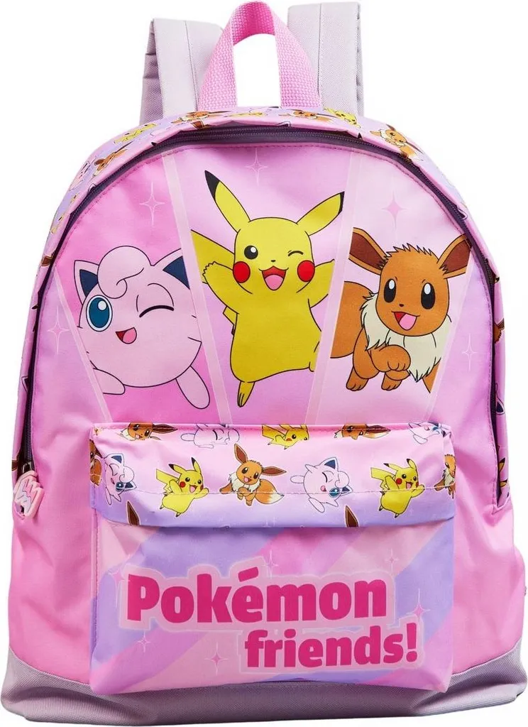 Sac à dos Pokémon pour école primaire fille rose Mini Roxy 39cm