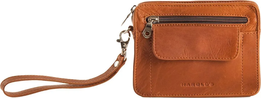 Sac banane HAROLD'S Country cuir marron : Solution élégante pour vos clés