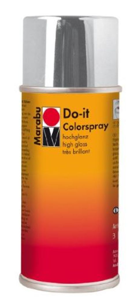 Marabu Sprühfarbe Do-it, hochglanz-silber, 150 ml Dose